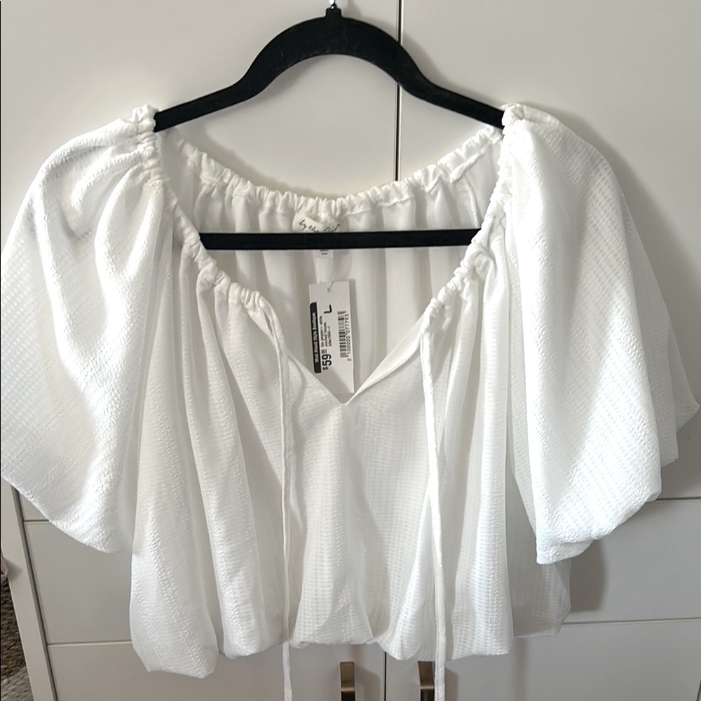 White Women's Top